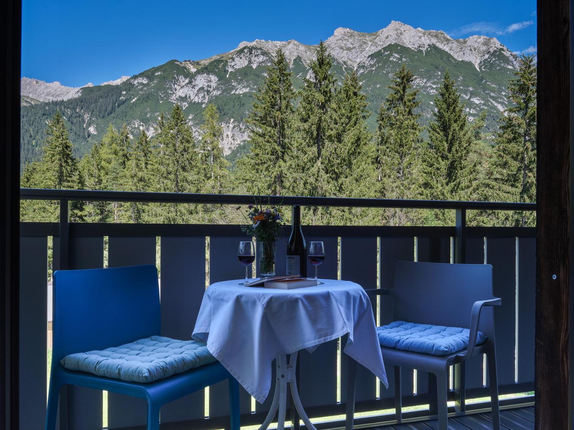 Apartmenthaus - Café - Zugspitze Leutasch Extérieur photo